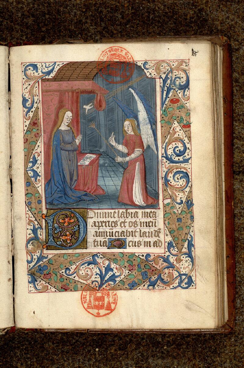 Paris, Bibl. Mazarine, ms. 0470, f. 025 - vue 1