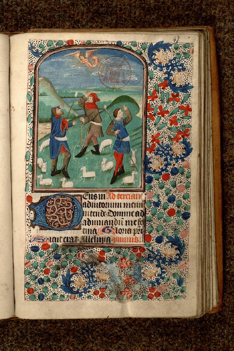 Paris, Bibl. Mazarine, ms. 0479, f. 047 - vue 1
