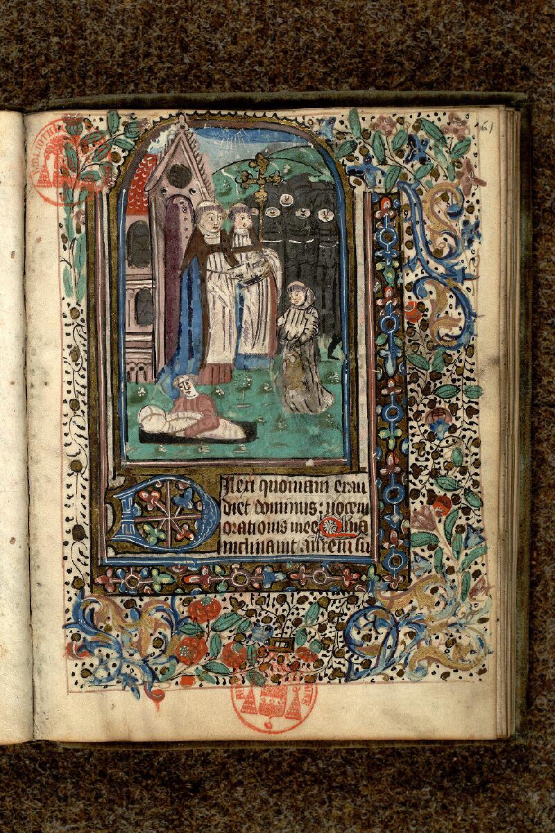 Paris, Bibl. Mazarine, ms. 0486, f. 061 - vue 1