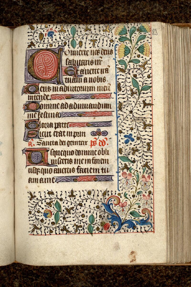 Paris, Bibl. Mazarine, ms. 0490, f. 083