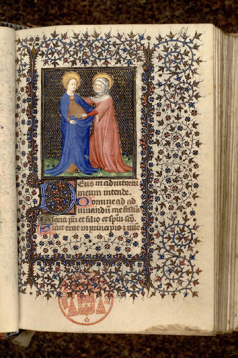 Paris, Bibl. Mazarine, ms. 0491, f. 041 - vue 1