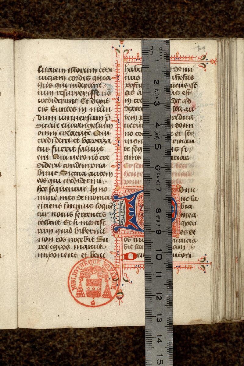 Paris, Bibl. Mazarine, ms. 0492, f. 011 - vue 1