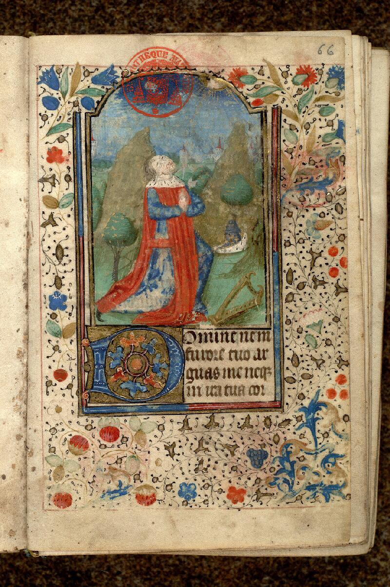 Paris, Bibl. Mazarine, ms. 0497, f. 066 - vue 1