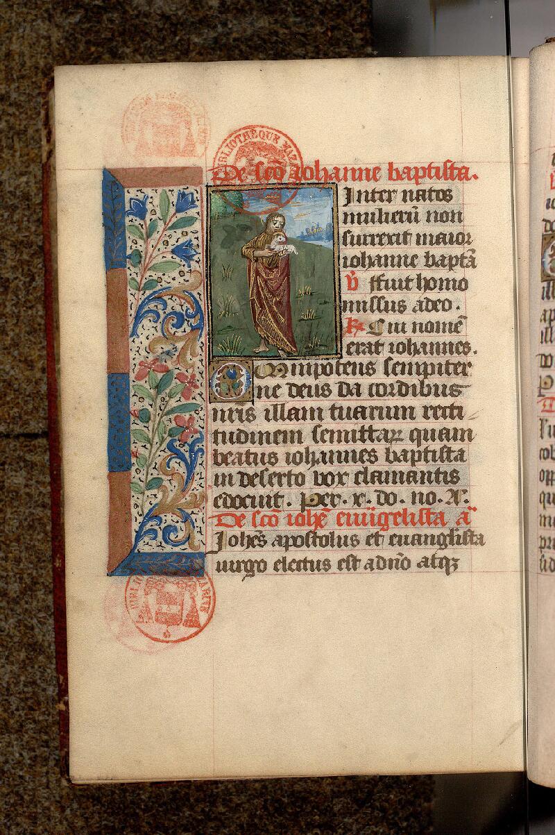 Paris, Bibl. Mazarine, ms. 0501, f. 094v - vue 1