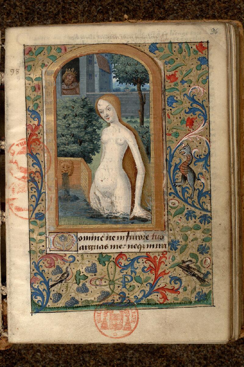 Paris, Bibl. Mazarine, ms. 0507, f. 096 - vue 1