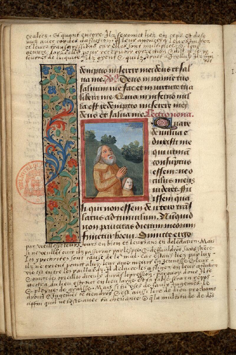 Paris, Bibl. Mazarine, ms. 0507, f. 141v - vue 1