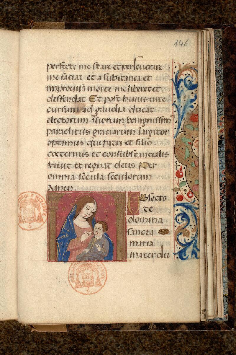 Paris, Bibl. Mazarine, ms. 0510, f. 146 - vue 1