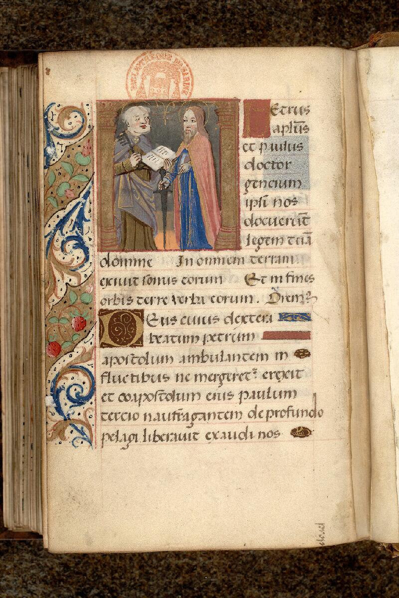 Paris, Bibl. Mazarine, ms. 0510, f. 151v - vue 1