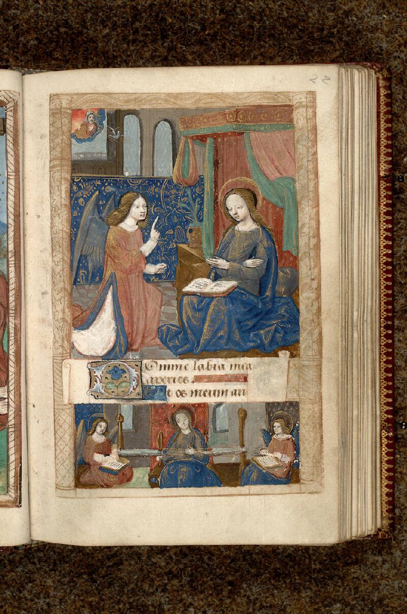 Paris, Bibl. Mazarine, ms. Faralicq 03, f. 022 - vue 1