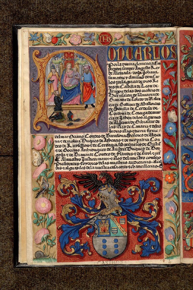Paris, Bibl. Mazarine, ms. Faralicq 11, f. 001v - vue 1