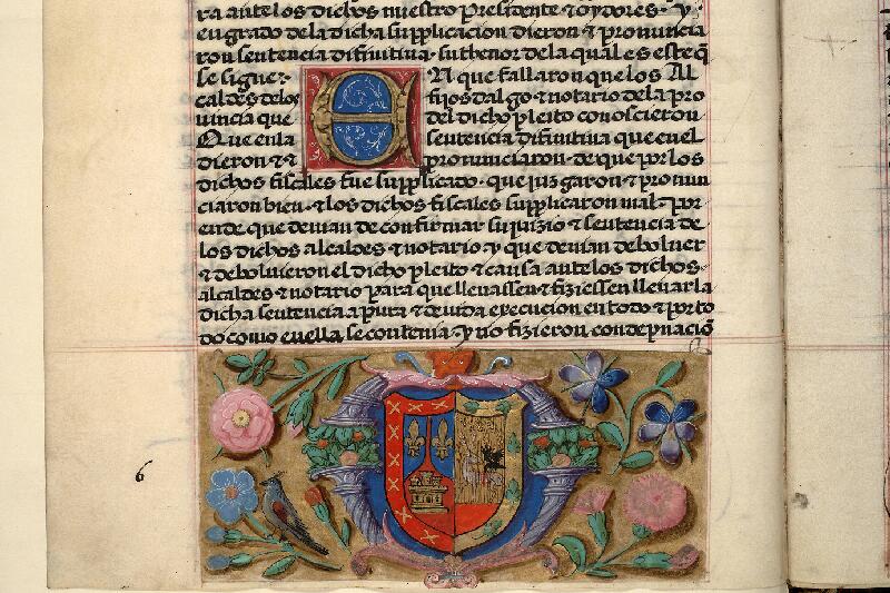 Paris, Bibl. Mazarine, ms. Faralicq 11, f. 006v