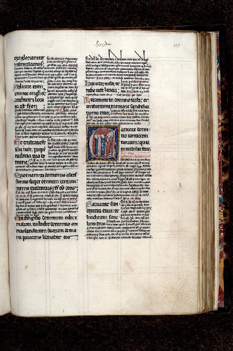 Paris, Bibl. Mazarine, ms. 0211, f. 139 - vue 1