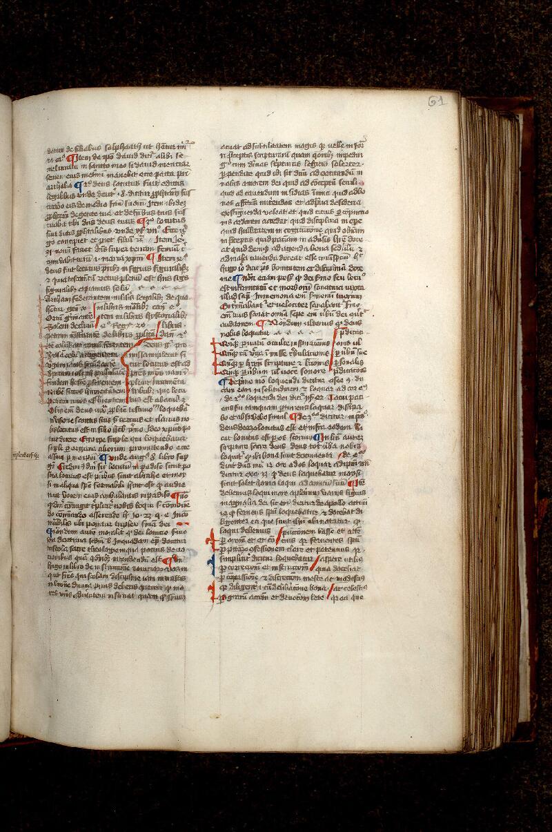 Paris, Bibl. Mazarine, ms. 0251, f. 061