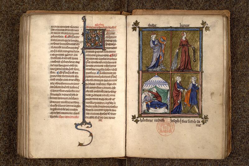 Paris, Bibl. Mazarine, ms. 0870, f. 146v-147