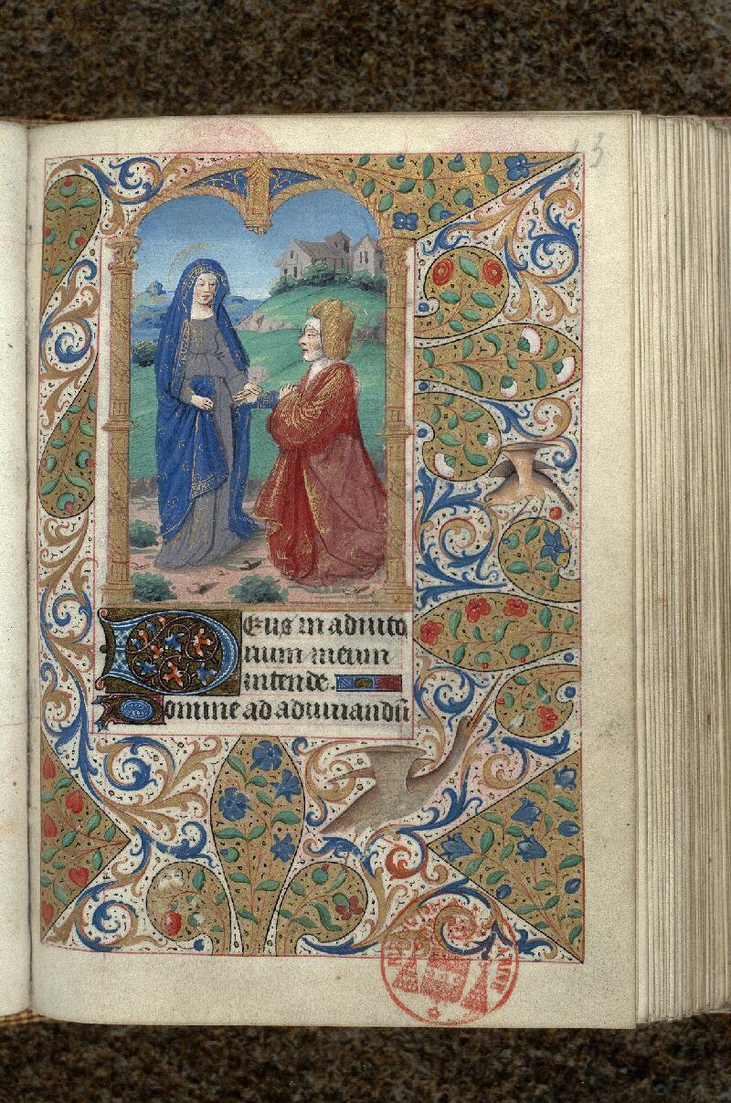 Paris, Bibl. Mazarine, ms. 0483, f. 043 - vue 1