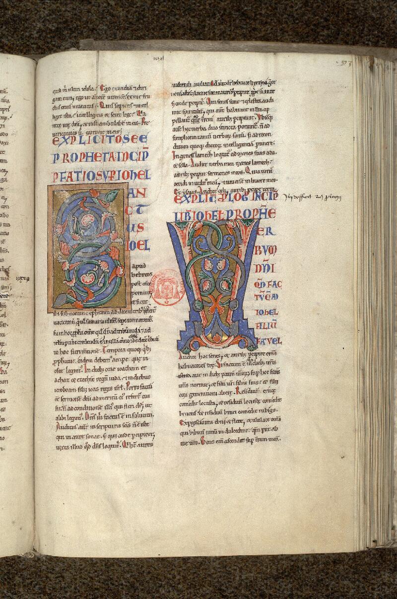 Paris, Bibl. Mazarine, ms. 0047, f. 093