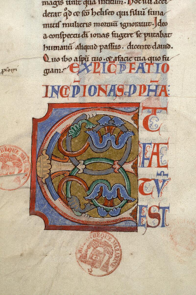 Paris, Bibl. Mazarine, ms. 0047, f. 098v