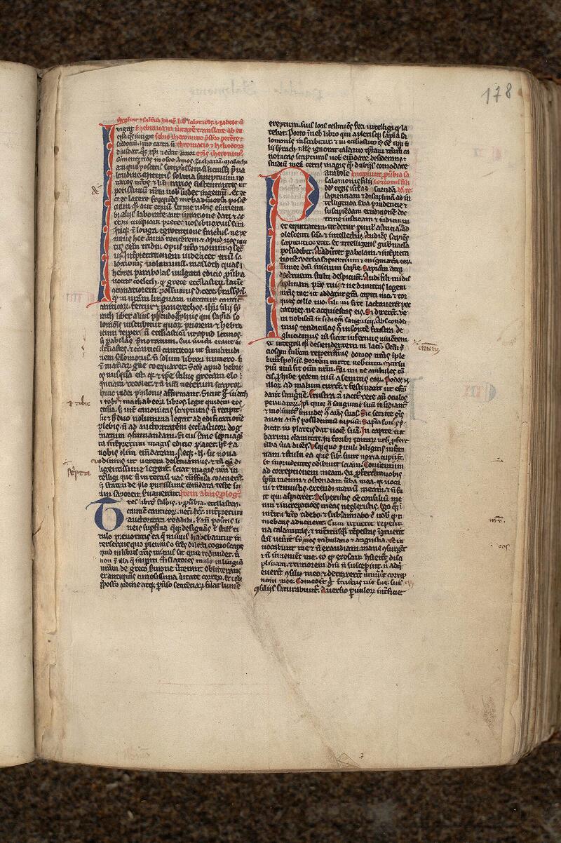 Paris, Bibl. Mazarine, ms. 0019, f. 178