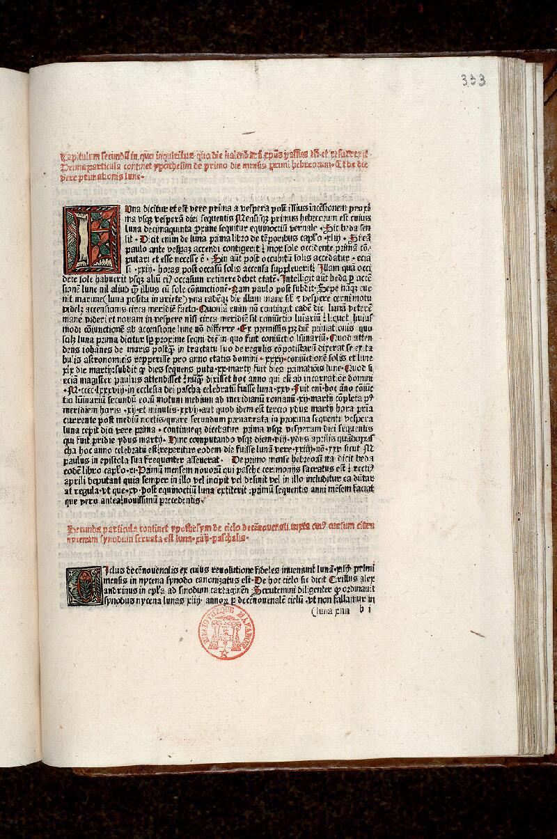 Paris, Bibl. Mazarine, ms. 0300, f. 333