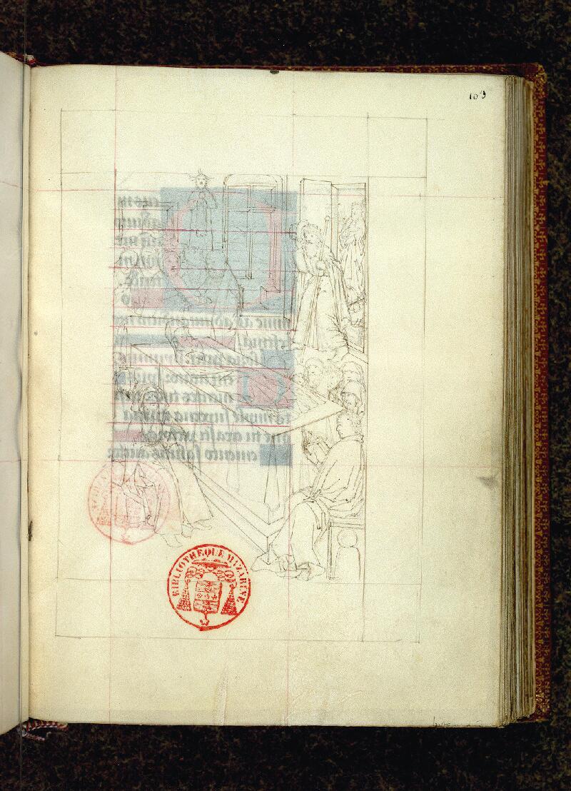 Paris, Bibl. Mazarine, ms. 0473, f. 103 - vue 1