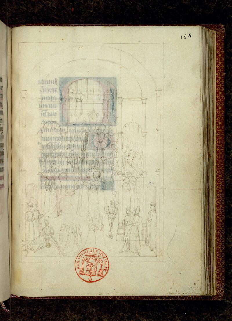 Paris, Bibl. Mazarine, ms. 0473, f. 164 - vue 1