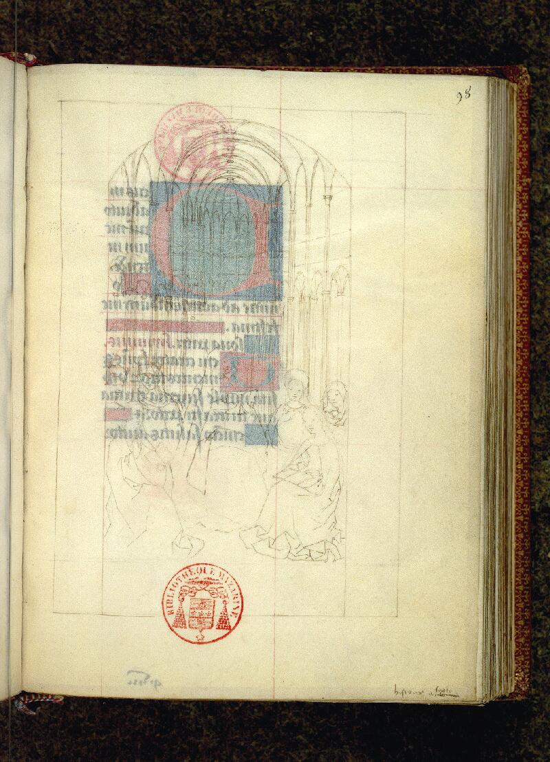 Paris, Bibl. Mazarine, ms. 0473, f. 098 - vue 1