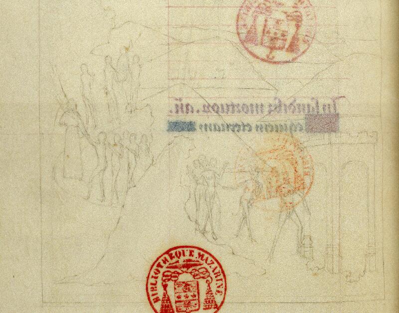 Paris, Bibl. Mazarine, ms. 0473, f. 195v - vue 4