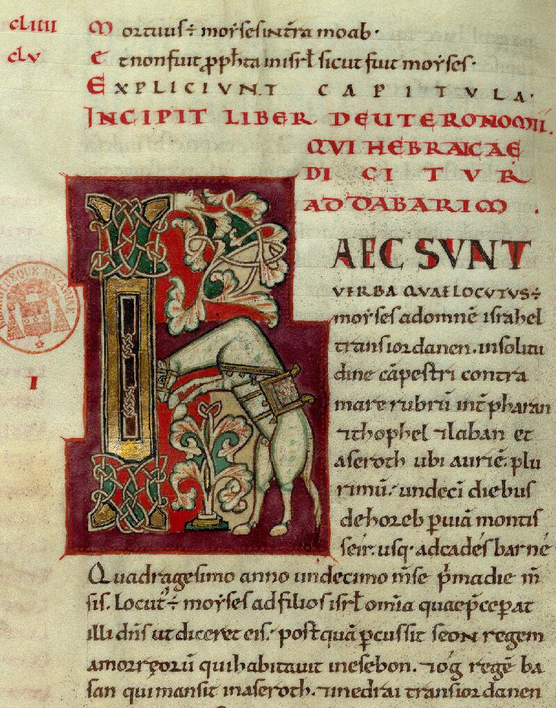 Paris, Bibl. Mazarine, ms. 0001, f. 054v - vue 2