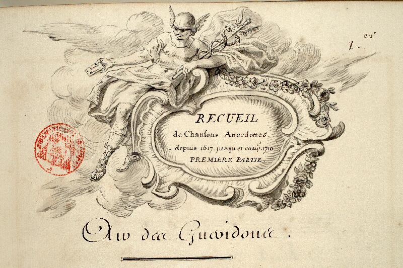 Paris, Bibl. Mazarine, ms. 2165, p. 001