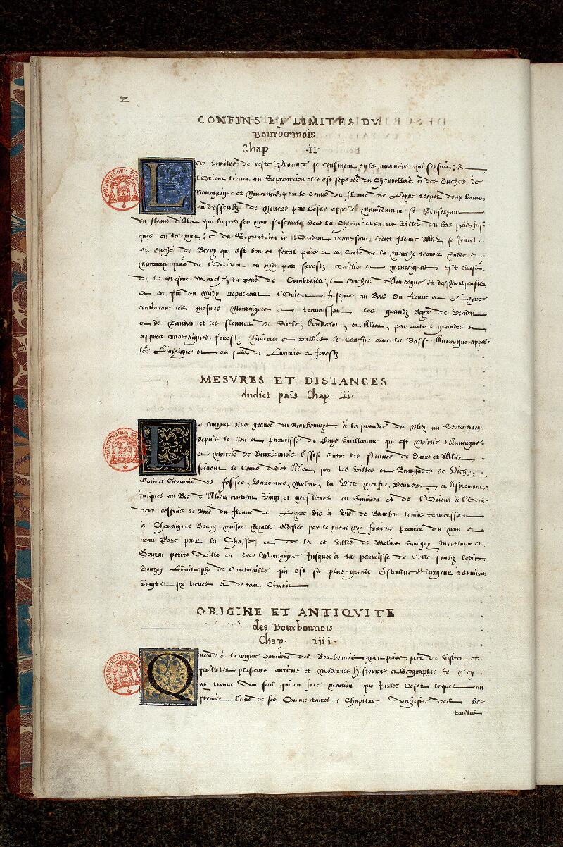 Paris, Bibl. Mazarine, ms. 3243, B f. 001v