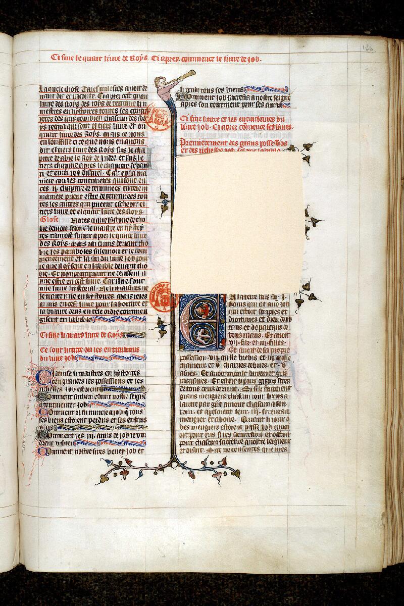 Paris, Bibl. Mazarine, ms. 0311, f. 126