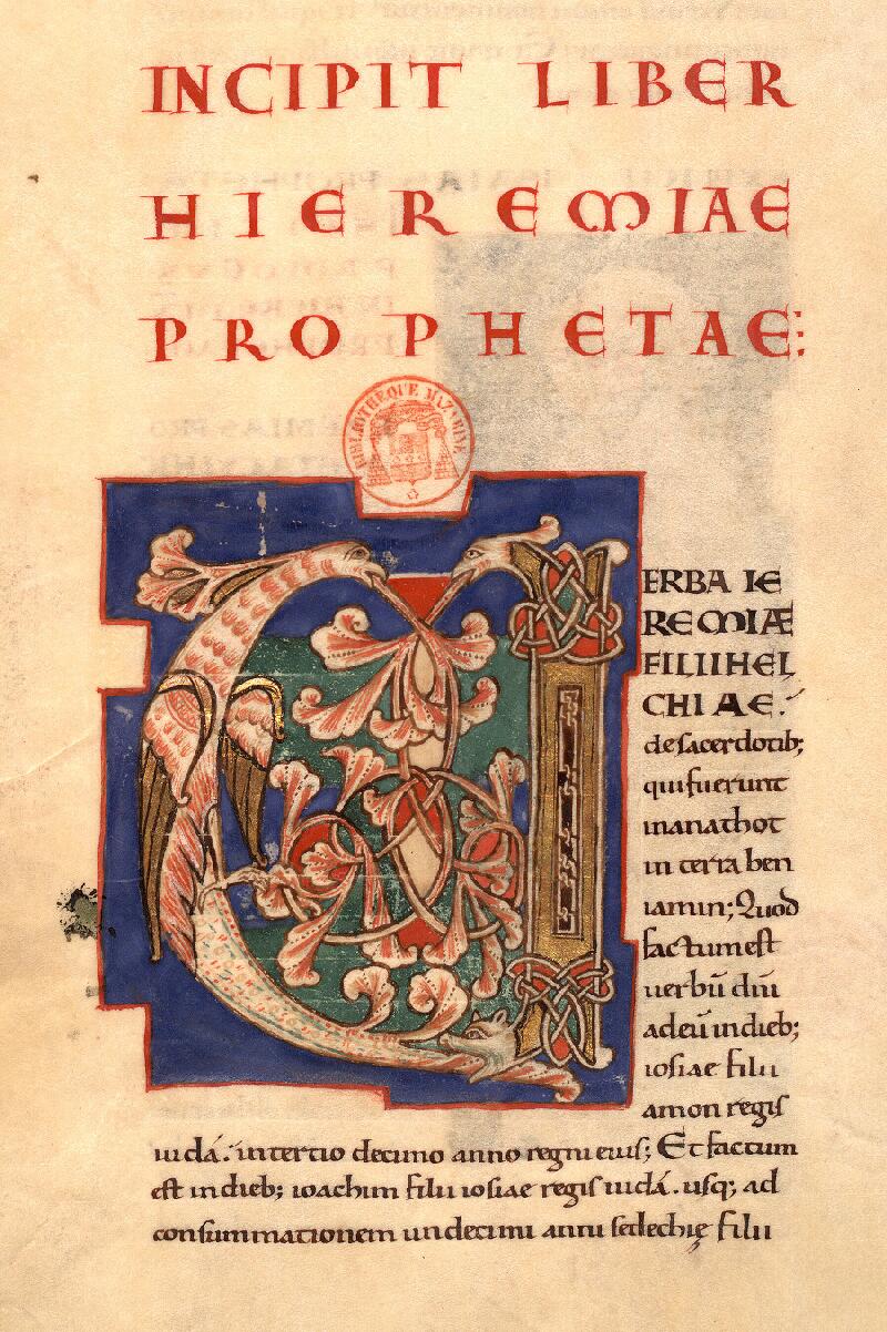 Paris, Bibl. Mazarine, ms. 0001, f. 144v