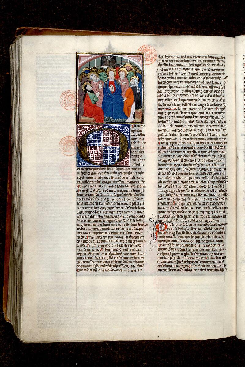 Paris, Bibl. Mazarine, ms. 0312, f. 237v - vue 1