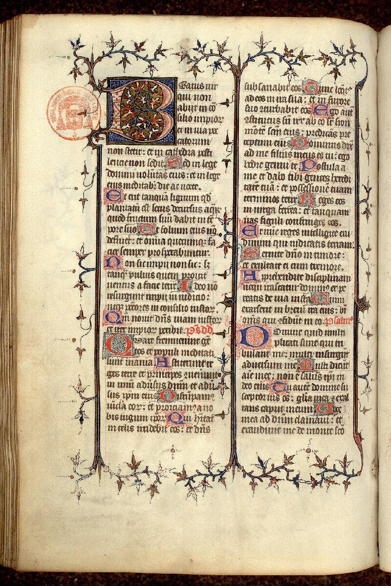 Paris, Bibl. Mazarine, ms. 0341, f. 154v