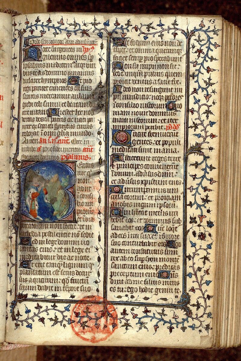 Paris, Bibl. Mazarine, ms. 0342, f. 013 - vue 1