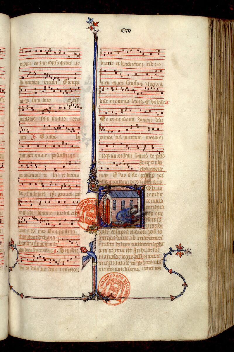 Paris, Bibl. Mazarine, ms. 0344, f. 115 - vue 1