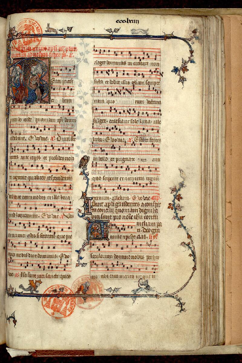 Paris, Bibl. Mazarine, ms. 0344, f. 364 - vue 1