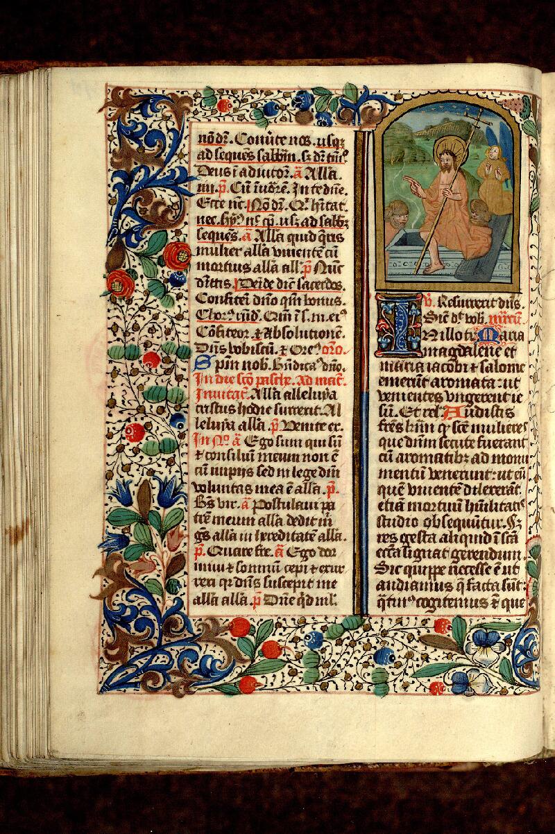 Paris, Bibl. Mazarine, ms. 0350, f. 101v - vue 1