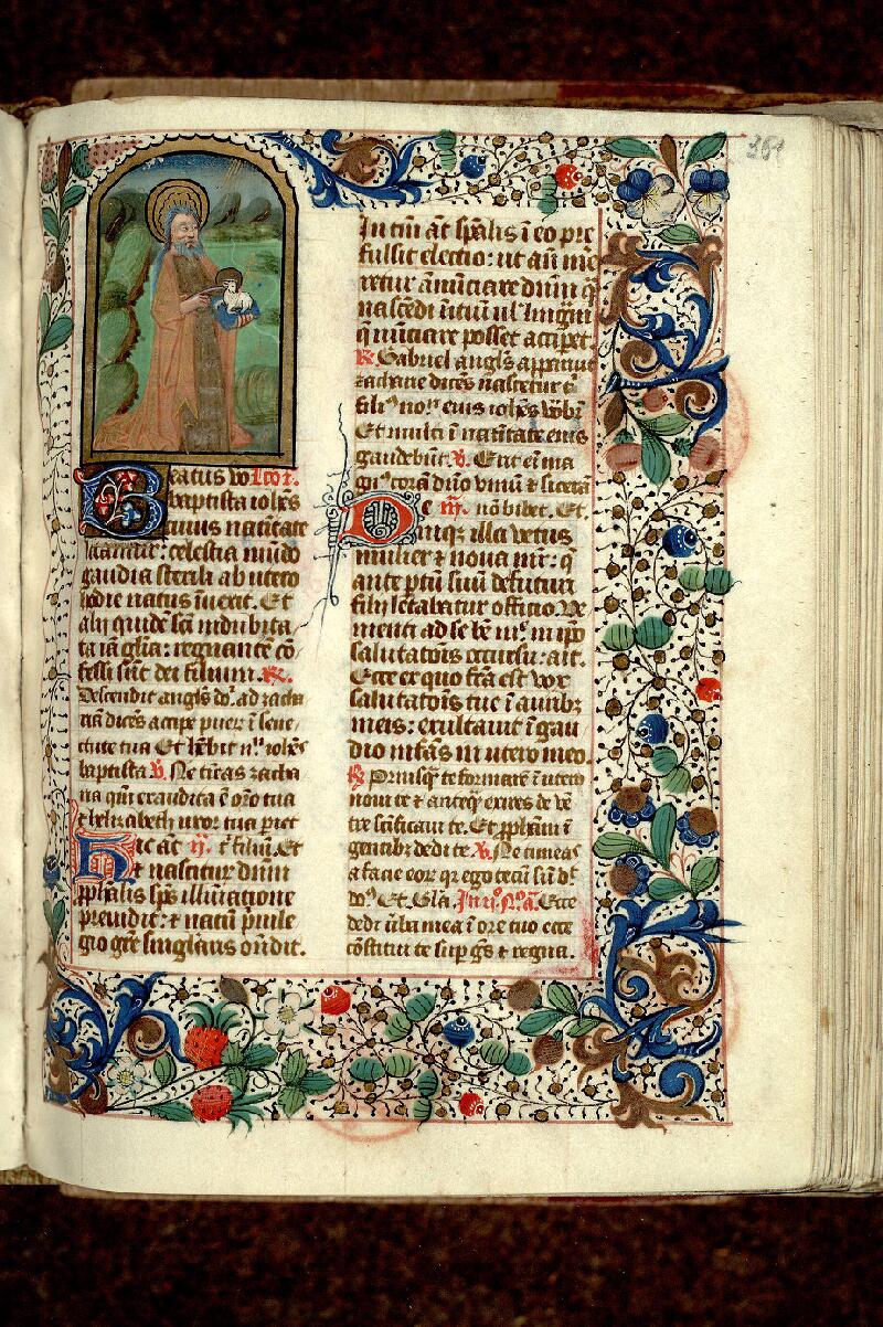 Paris, Bibl. Mazarine, ms. 0350, f. 361 - vue 1