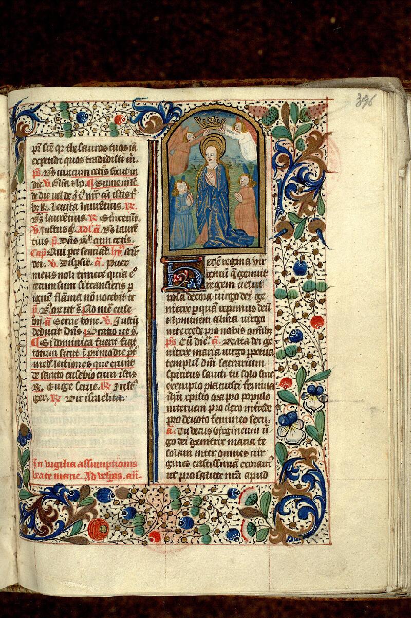 Paris, Bibl. Mazarine, ms. 0350, f. 396 - vue 1