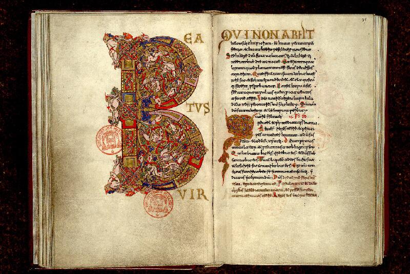 Paris, Bibl. Mazarine, ms. 0364, f. 034v-035