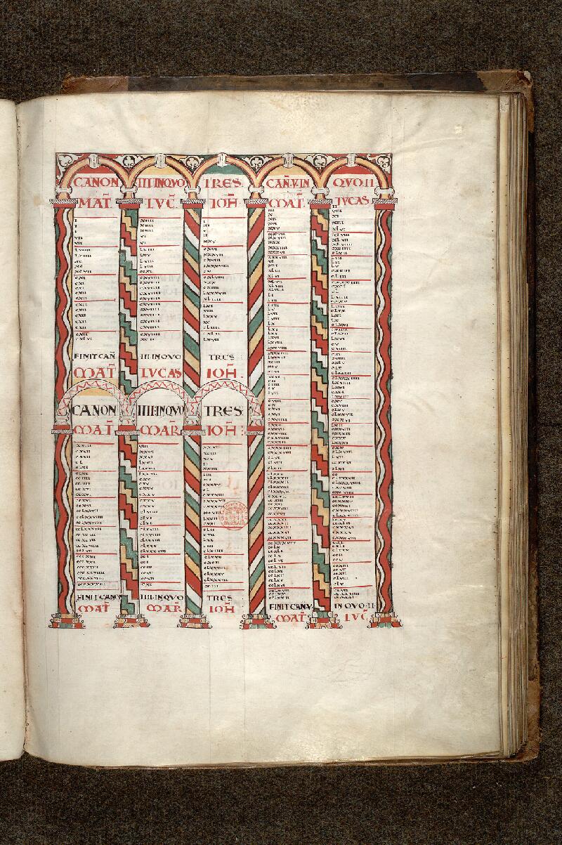 Paris, Bibl. Mazarine, ms. 0002, f. 155