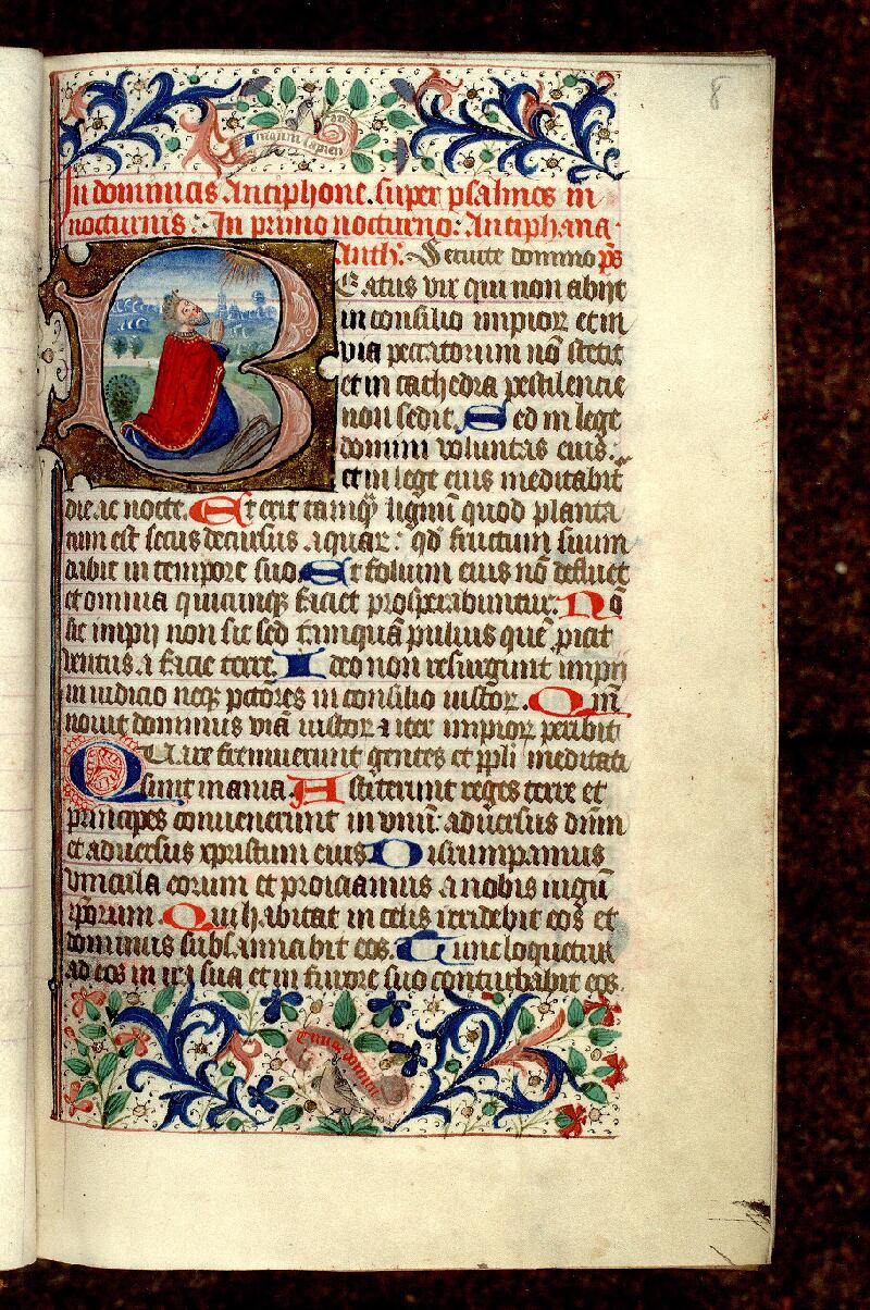 Paris, Bibl. Mazarine, ms. 0367, f. 008 - vue 1