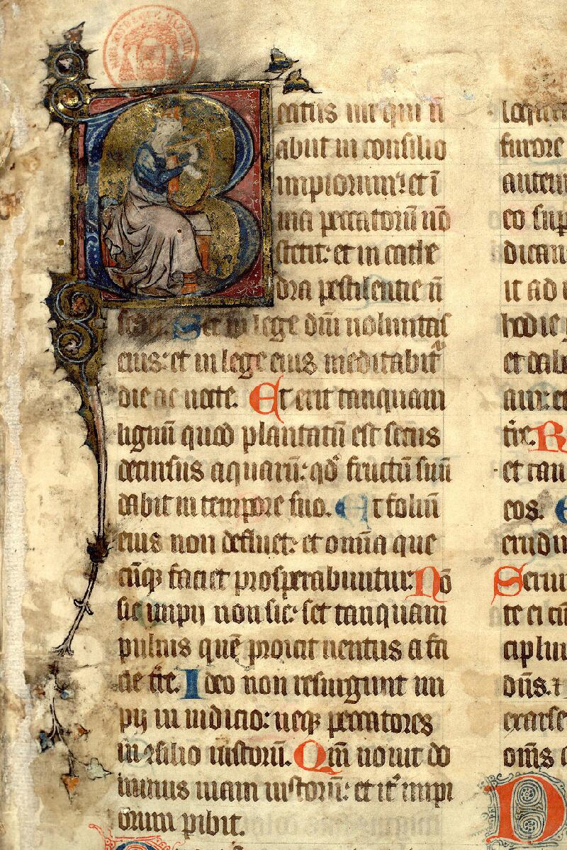 Paris, Bibl. Mazarine, ms. 0374, f. 001 - vue 3