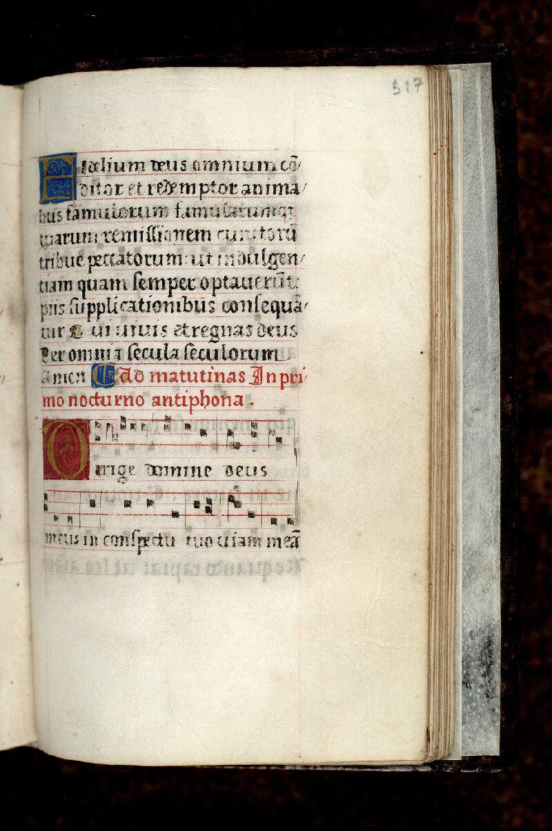 Paris, Bibl. Mazarine, ms. 0381, f. 317