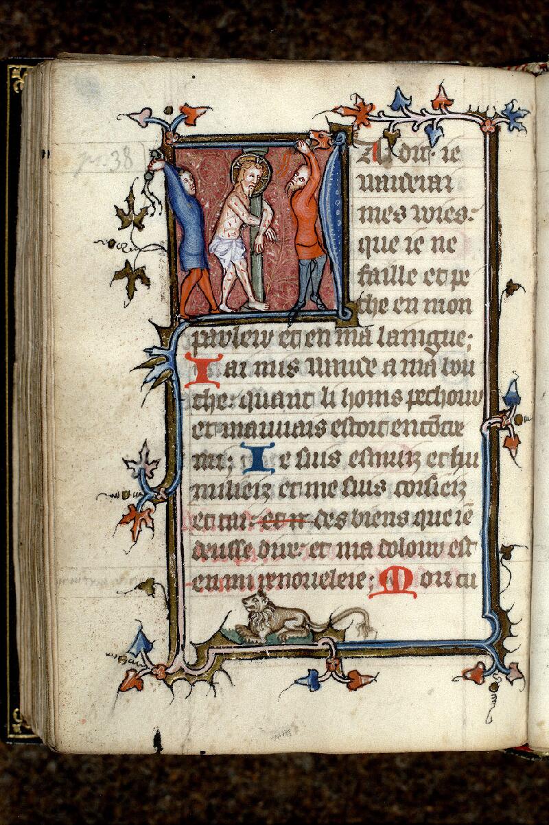 Paris, Bibl. Mazarine, ms. 0382, f. 098v - vue 1