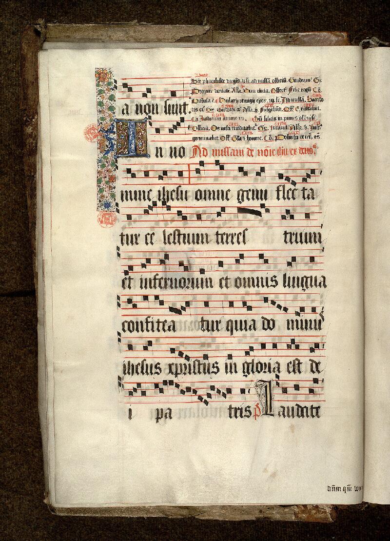 Paris, Bibl. Mazarine, ms. 0390, f. 008v