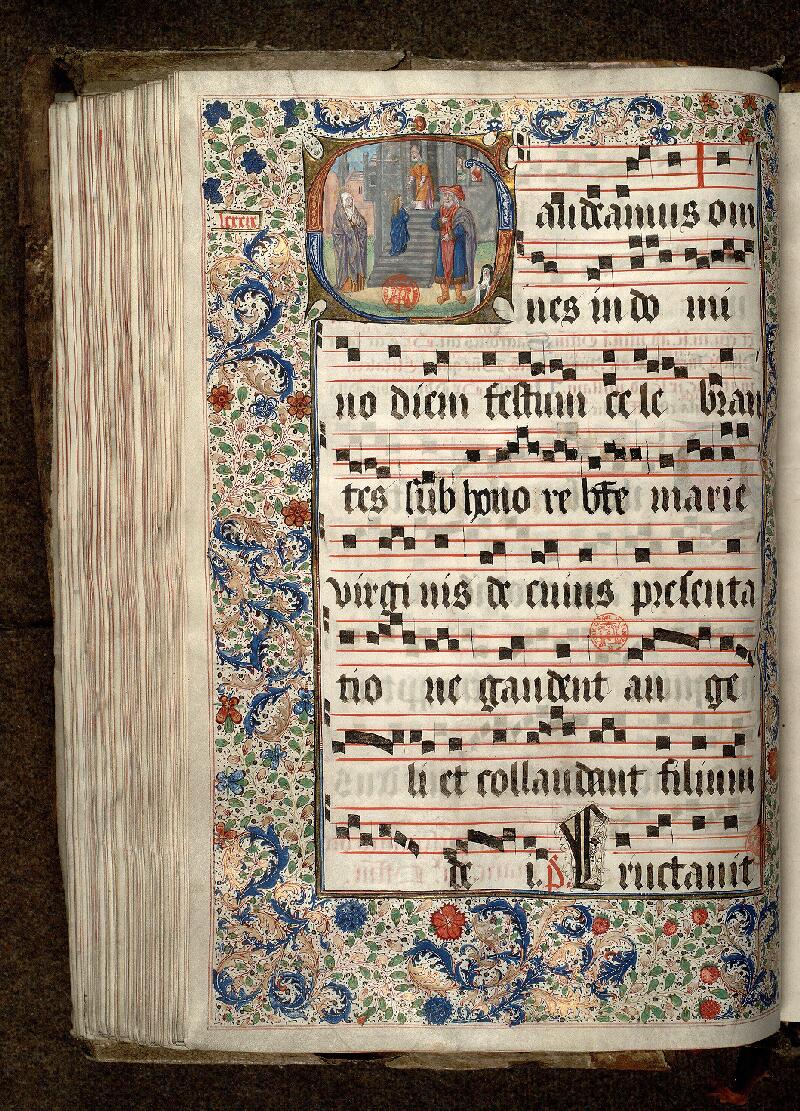 Paris, Bibl. Mazarine, ms. 0390, f. 089v - vue 1