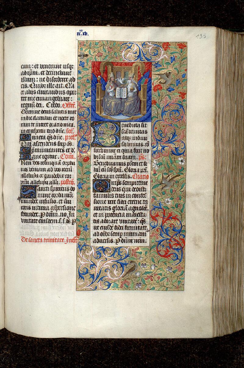 Paris, Bibl. Mazarine, ms. 0410, B f. 195 - vue 1