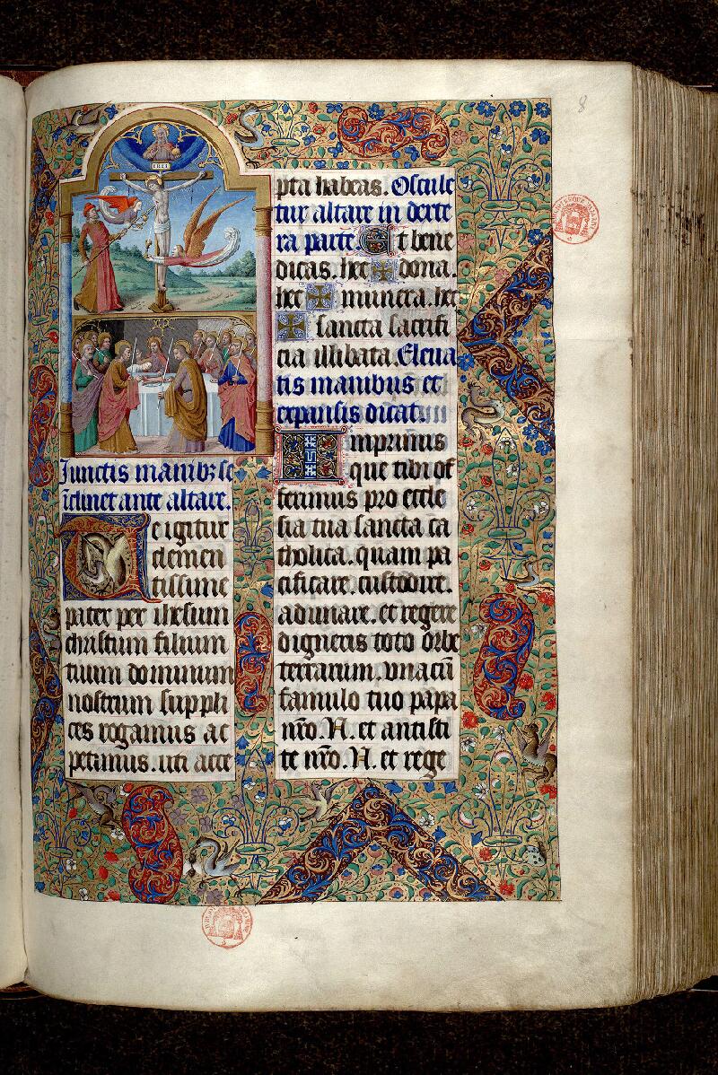 Paris, Bibl. Mazarine, ms. 0412, f. 150,8 - vue 1